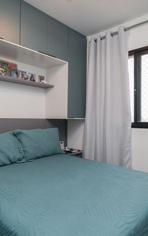 Apartamento à venda com 45m², 2 quartos e 1 vaga Apartamento à venda com 45m², 2 quartos e 1 vagaQuarto 1