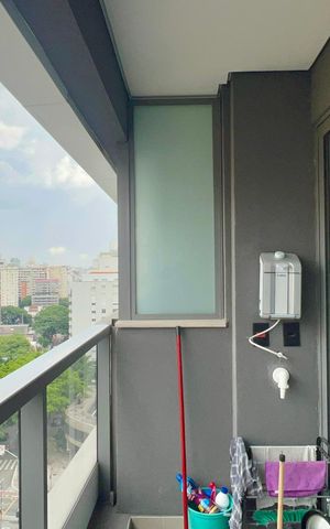 Studio para alugar com 20m², 1 quarto e sem vaga Studio para alugar com 20m², 1 quarto e sem vagaVaranda