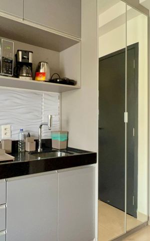 Studio para alugar com 20m², 1 quarto e sem vaga Studio para alugar com 20m², 1 quarto e sem vagaCozinha