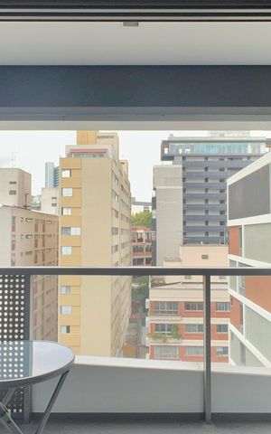 Studio para alugar com 20m², 1 quarto e sem vaga Studio para alugar com 20m², 1 quarto e sem vagaVaranda