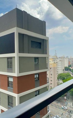 Studio para alugar com 20m², 1 quarto e sem vaga Studio para alugar com 20m², 1 quarto e sem vagaVaranda