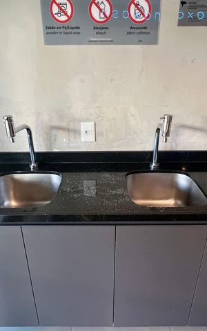 Studio para alugar com 20m², 1 quarto e sem vaga Studio para alugar com 20m², 1 quarto e sem vagaLavanderia