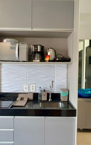 Studio para alugar com 20m², 1 quarto e sem vaga Studio para alugar com 20m², 1 quarto e sem vagaCozinha