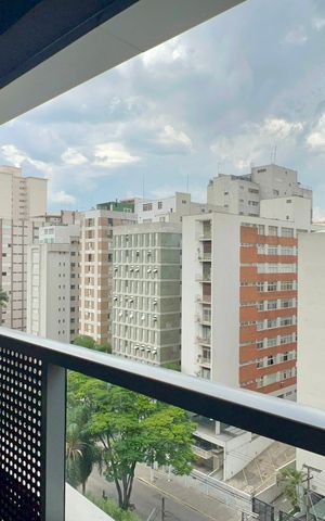 Studio para alugar com 20m², 1 quarto e sem vaga Studio para alugar com 20m², 1 quarto e sem vagaVaranda