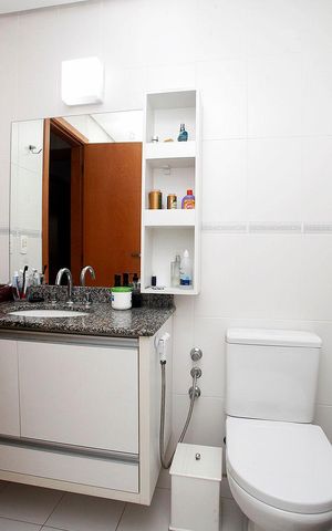 Apartamento à venda com 110m², 3 quartos e 2 vagasBanheiro 1 Quarto Suíte