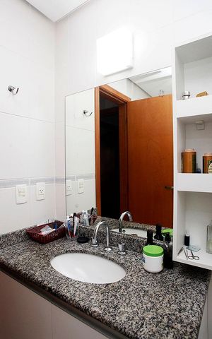 Apartamento à venda com 110m², 3 quartos e 2 vagasBanheiro 1 Quarto Suíte