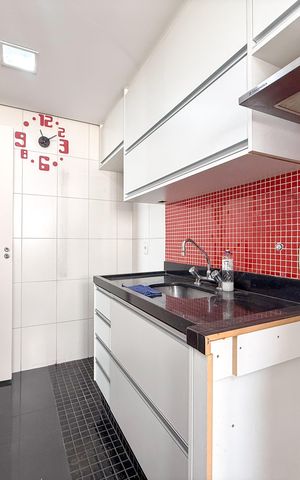 Apartamento à venda com 98m², 3 quartos e 2 vagas Apartamento à venda com 98m², 3 quartos e 2 vagasCozinha