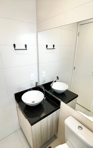 Apartamento à venda com 50m², 2 quartos e 1 vaga Apartamento à venda com 50m², 2 quartos e 1 vagaBanheiro da Suíte