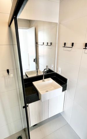 Apartamento à venda com 50m², 2 quartos e 1 vaga Apartamento à venda com 50m², 2 quartos e 1 vagaBanheiro