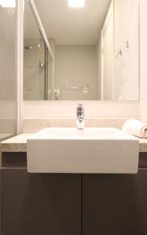 Studio à venda com 25m², 1 quarto e 1 vagaBanheiro