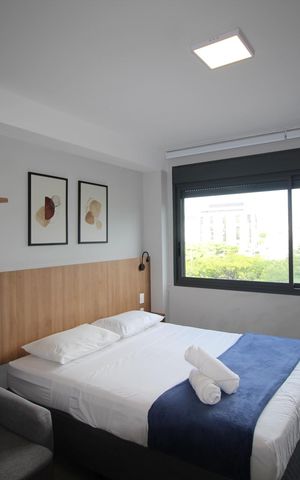 Studio à venda com 25m², 1 quarto e 1 vagaKitnet