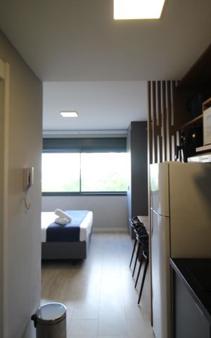 Studio à venda com 25m², 1 quarto e 1 vagaCozinha