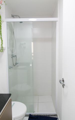 Studio à venda com 27m², 1 quarto e sem vaga Studio à venda com 27m², 1 quarto e sem vagaBanheiro