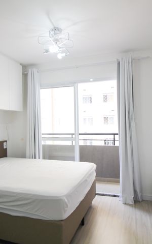 Studio à venda com 27m², 1 quarto e sem vaga Studio à venda com 27m², 1 quarto e sem vagaSala/Quarto