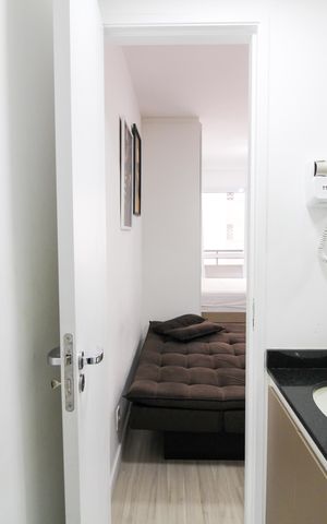 Studio à venda com 27m², 1 quarto e sem vaga Studio à venda com 27m², 1 quarto e sem vagaBanheiro