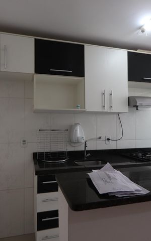 Apartamento à venda com 46m², 2 quartos e 1 vagaCozinha