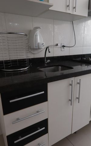 Apartamento à venda com 46m², 2 quartos e 1 vagaCozinha