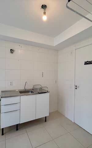 Apartamento à venda com 26m², 1 quarto e sem vaga Apartamento à venda com 26m², 1 quarto e sem vagaCozinha
