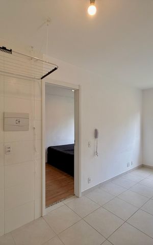 Apartamento à venda com 26m², 1 quarto e sem vaga Apartamento à venda com 26m², 1 quarto e sem vagaCozinha