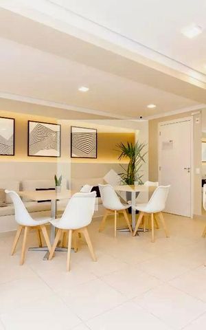 Apartamento à venda com 26m², 1 quarto e sem vaga Apartamento à venda com 26m², 1 quarto e sem vagaSalão de Festas