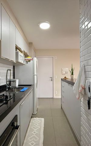 Apartamento para alugar com 84m², 2 quartos e 2 vagasCozinha 