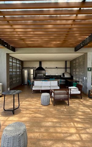 Apartamento para alugar com 84m², 2 quartos e 2 vagasChurrasqueira 