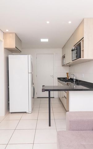 Apartamento para alugar com 28m², 1 quarto e sem vagaSala