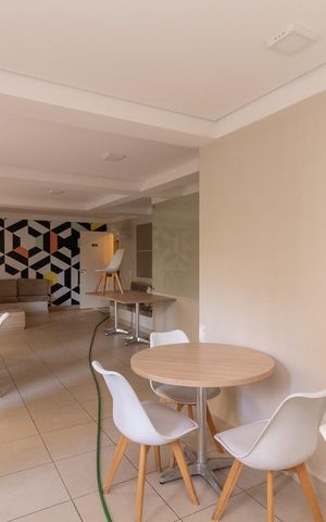 Apartamento para alugar com 28m², 1 quarto e sem vagaÁrea comum - Salão de festas