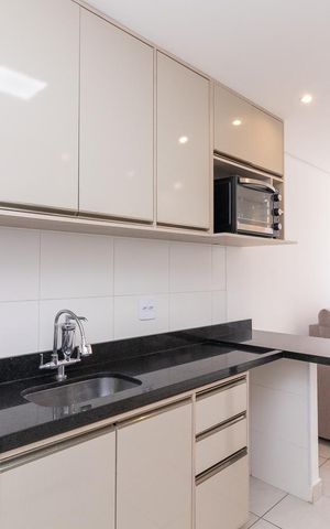 Apartamento para alugar com 28m², 1 quarto e sem vagaCozinha