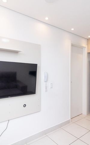 Apartamento para alugar com 28m², 1 quarto e sem vagaSala