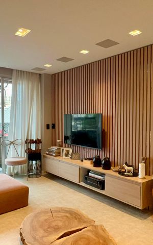 Apartamento à venda com 104m², 2 quartos e 2 vagas Apartamento à venda com 104m², 2 quartos e 2 vagasSala