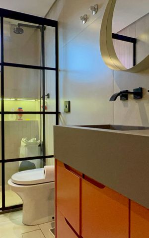 Apartamento à venda com 104m², 2 quartos e 2 vagas Apartamento à venda com 104m², 2 quartos e 2 vagasBanheiro