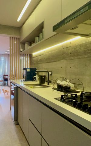 Apartamento à venda com 104m², 2 quartos e 2 vagas Apartamento à venda com 104m², 2 quartos e 2 vagasCozinha