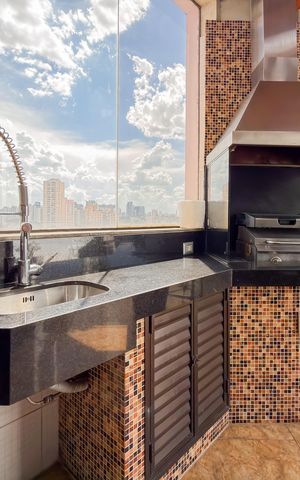 Apartamento à venda com 229m², 4 quartos e 3 vagas Apartamento à venda com 229m², 4 quartos e 3 vagasCobertura - Área Gourmet