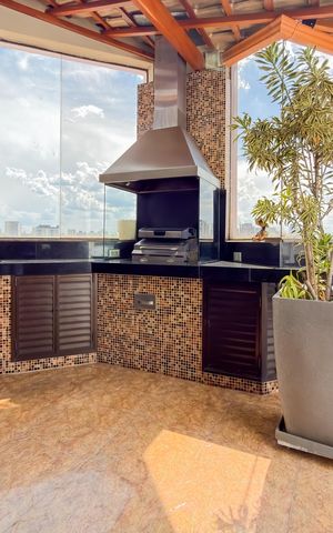 Apartamento à venda com 229m², 4 quartos e 3 vagas Apartamento à venda com 229m², 4 quartos e 3 vagasCobertura - Área Gourmet