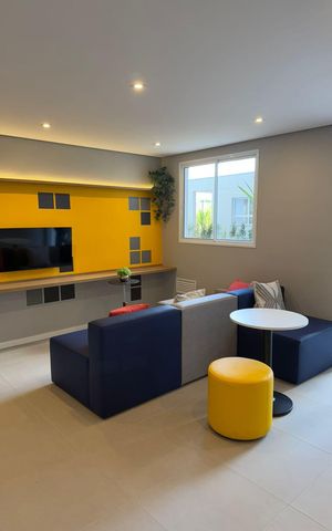 Apartamento à venda com 37m², 2 quartos e 2 vagas Apartamento à venda com 37m², 2 quartos e 2 vagasÁrea comum