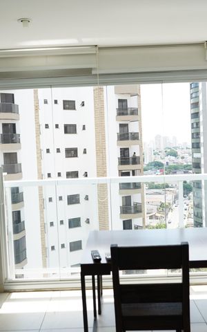 Apartamento para alugar com 52m², 1 quarto e 1 vagaSacada