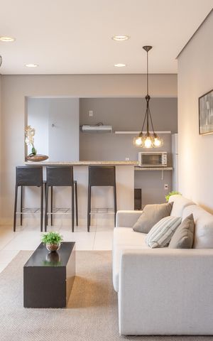 Apartamento para alugar com 32m², 1 quarto e sem vaga Apartamento para alugar com 32m², 1 quarto e sem vagaÁrea comum - Salão de festas