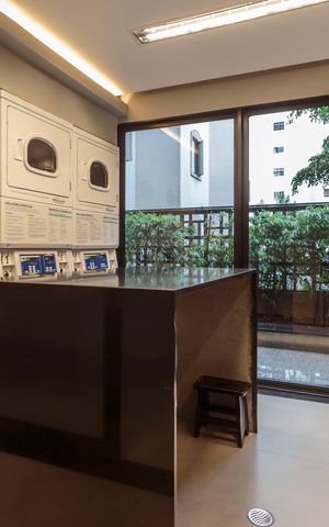 Studio para alugar com 37m², 1 quarto e 1 vaga Studio para alugar com 37m², 1 quarto e 1 vagaLavanderia