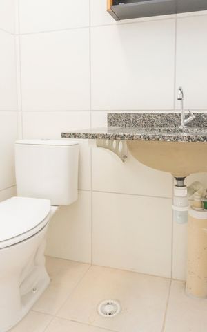 Apartamento à venda com 49m², 2 quartos e sem vagaBanheiro da Suíte