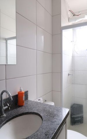 Apartamento para alugar com 123m², 3 quartos e 2 vagasBanheiro Social