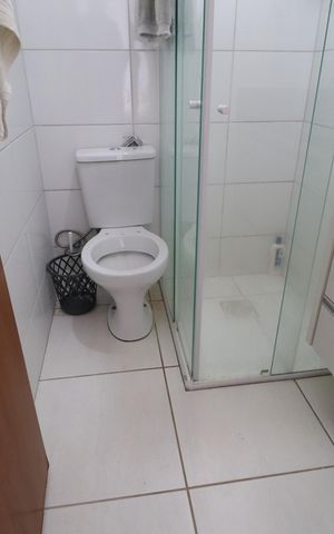 Apartamento para alugar com 123m², 3 quartos e 2 vagasBanheiro do Quarto 1
