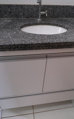 Apartamento para alugar com 123m², 3 quartos e 2 vagasBanheiro do Quarto 1