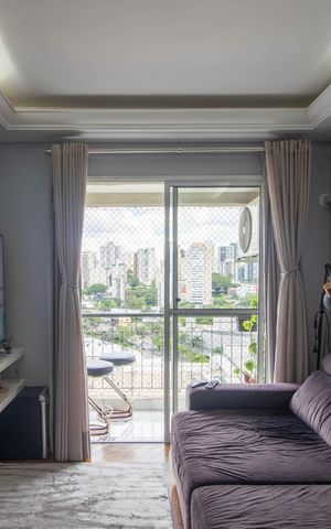 Apartamento à venda com 64m², 3 quartos e 2 vagas Apartamento à venda com 64m², 3 quartos e 2 vagasSala