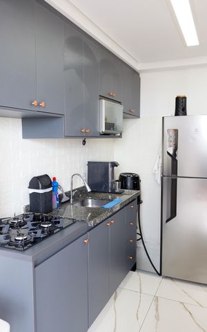 Apartamento à venda com 47m², 2 quartos e 1 vaga Apartamento à venda com 47m², 2 quartos e 1 vagaCozinha