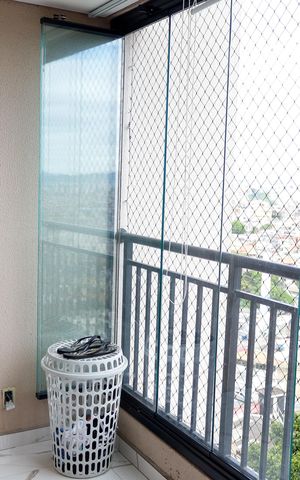 Apartamento à venda com 47m², 2 quartos e 1 vaga Apartamento à venda com 47m², 2 quartos e 1 vagaSacada