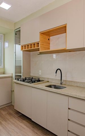 Apartamento à venda com 50m², 1 quarto e 1 vaga Apartamento à venda com 50m², 1 quarto e 1 vagaCozinha e Área de Serviço