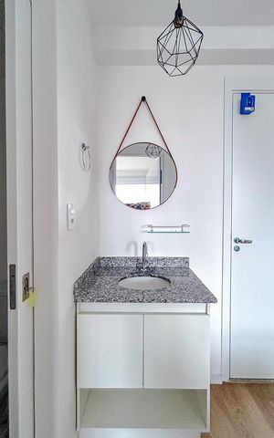 Apartamento à venda com 40m², 2 quartos e sem vagaBanheiro