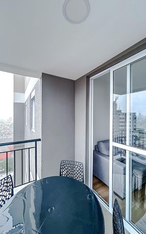 Apartamento à venda com 40m², 2 quartos e sem vagaVaranda