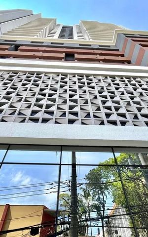 Studio à venda com 29m², 1 quarto e sem vaga Studio à venda com 29m², 1 quarto e sem vagaFachada
